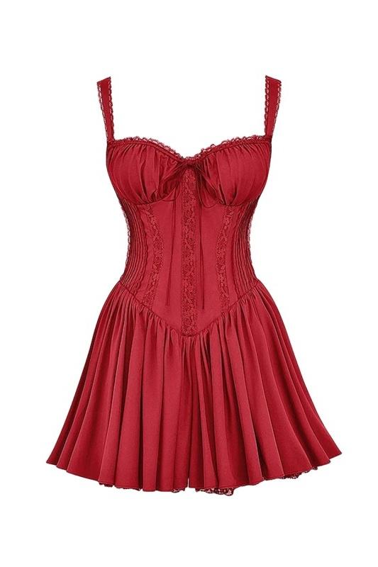 Delfina Corset-Style Mini Dress